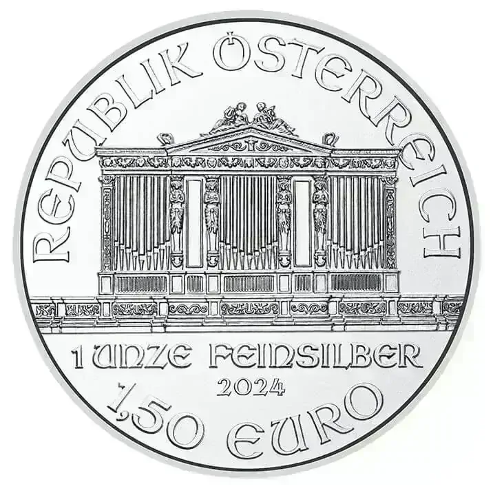 20 ks Wiener Philharmoniker 1 Ounce Silver